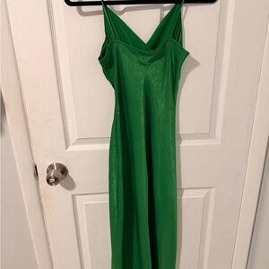 Zara Vibrant Green Maxi Dress